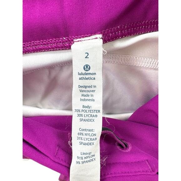 Lululemon Speed Tight III Womens 2 Luxtreme Pigment Wave Full Length 30" Inseam - Picture 5 of 8